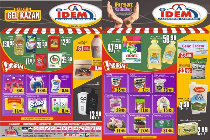 İDEM AVM'ye her gün gel kazan