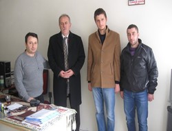 Keskin'den engellilere ziyaret
