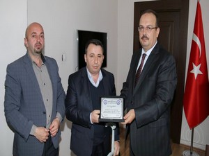 Engelliler'den Vali Canbolat'a ziyaret