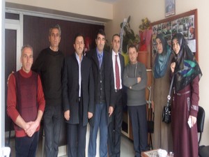 Kurum amirlerinden engellilere ziyaret