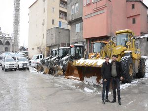 Belediye karla mücadele filosu güçlendi!