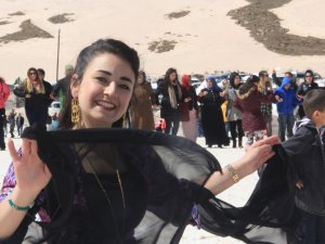 Hakkari 2. Kar festivali" renkli görüntülere sahne oldu