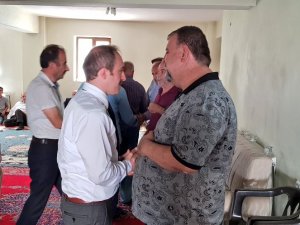 Başkan Epcim, taziye ziyaretlerinde bulundu