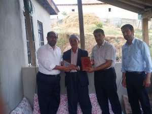 Müftülükten örnek vatandaşa ziyaret