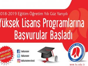 Hakkari üniversitesinde bir ilk
