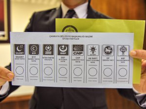 İşte 31 Mart'ta kullanılacak oy pusulası