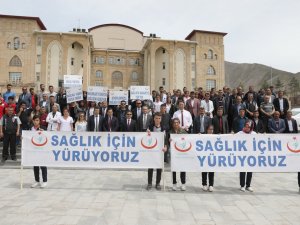 Sağlık için hareket et yürüyüşü düzenlendi