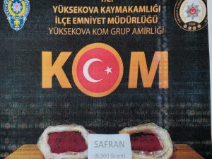 Hakkari’de safran ve trüf mantarı ele geçirildi