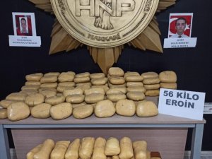 81 kilo 800 gram uyuşturucu ele geçirildi
