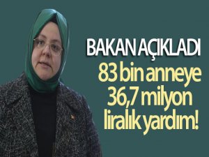 83 bin anneye 36,7 milyon lira doğum yardımı yapılacak