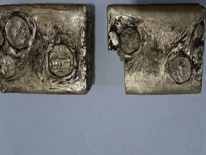 Yunan dönemine ait 5 kilo külçe altın ele geçirildi