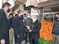 Vali Akbıyık, dinamik denetime katıldı