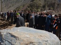 Vali Akbıyık sel bölgesinde