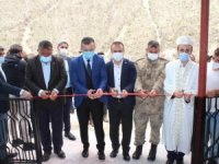 Uludere Işıkveren camisi ibadete açıldı