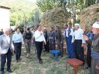 Vali Akbıyık sınır köylerini ziyaret etti