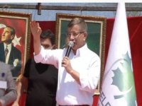 Davutoğlu Yüksekova'da konuştu!