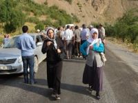 Çatışma bölgesine alınmadılar