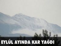 Erzincan'a kar yağdı