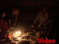 Hakkari'de açlık grevine mumlu destek