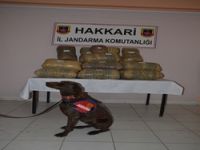 Gever'de 164 kilo esrar gele geçirildi