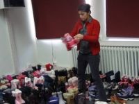 Sınırdaki öğrencilere yeni yıl hediyesi