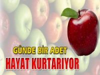 Elma hayat kurtarıyor