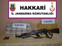 Y.ova'da silah ve uyuşturucu ele geçirildi