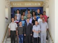 Engelliler'den Türker'e ziyaret