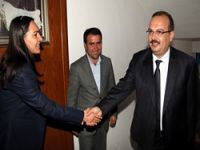 Vali'den Başkan Hatipoğlu'na ziyaret