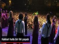 Hakkari'de İlk defa Caz konseri verildi