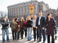 GENÇLERİMİZ İSVEÇ TEN DÖNDÜ