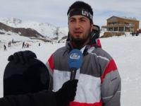 Hakkari kayak merkezinden renkli görüntüler