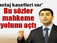 Melih Gökçek, Selahattin Demirtaş’ı mahkemeye veriyor
