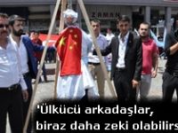 Ağız burun kıran ülkücü arkadaşlar