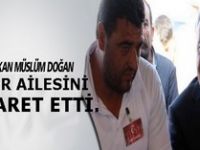 HDP'li Bakan Müslüm Doğan asker ailesini ziyaret etti