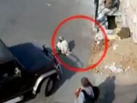 Hindistan’da bir cip dilenciyi ezdi.
