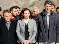Yüksekova yürüyüşü güvenlik engeline takıldı