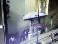 Bursa'daki patlama anı