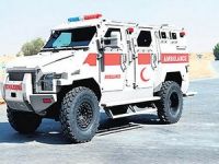 Hakkari’ye zırhlı ambulans gönderildi