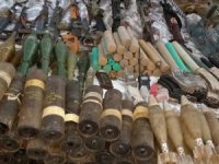 Kıran operasyonunda cephanelik ele geçirildi