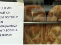 Dolar bozana kahvaltı ve ekmek bedava!