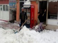 Sınır’da kar yağışı yerini soğuk havaya bıraktı
