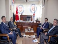 Rektör Prof. Dr. Pakiş’e ziyaretler sürüyor!