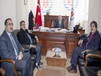 AK Parti İl Başkanı Fırat’tan Rektör Pakiş’e ziyaret