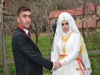 Sezonun ilk düğününde renkli görüntüler!