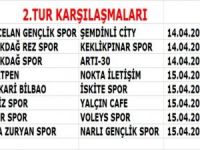 Hakkarispor halk turnuvası 2. Tur maçları