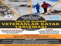 Valilik Kupası Veteranlar Kayak yarışmasına davet!