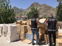 67 bin 500 paket sigara ele geçirildi!