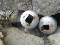 Hakkari kırsalında silah ve patlayıcı bulundu