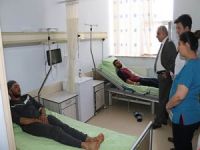 Vali Toprak:Yaralı askerleri ziyaret etti